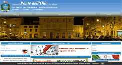 Desktop Screenshot of comune.pontedellolio.pc.it
